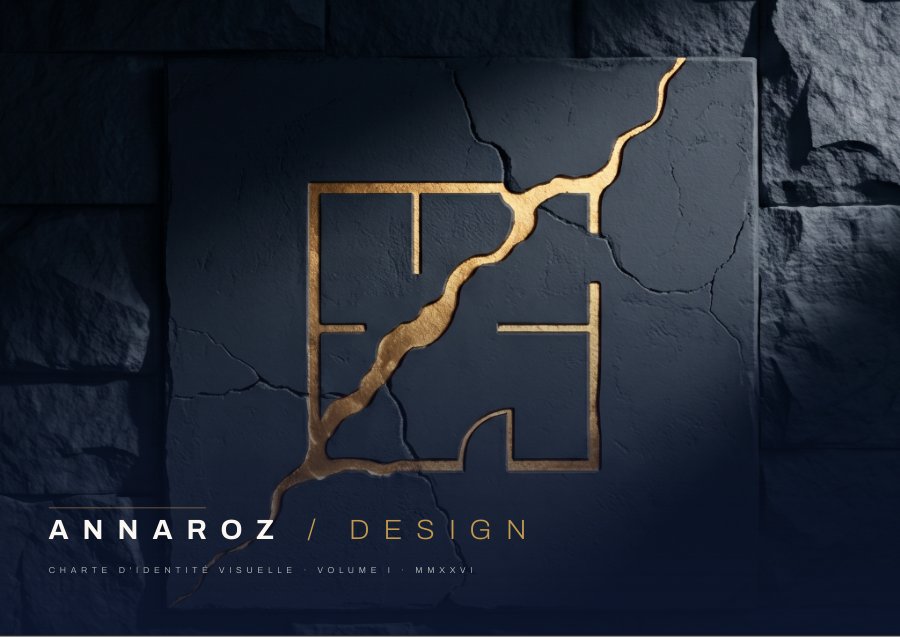 Couverture de la charte graphique Annaroz Design